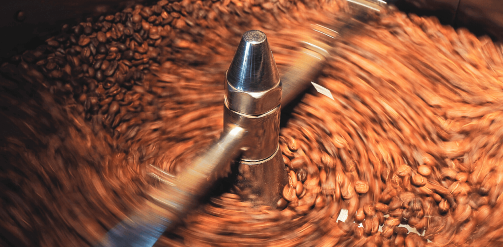 Kaffe Ritning Rostning av kaffe | Beans in Cup